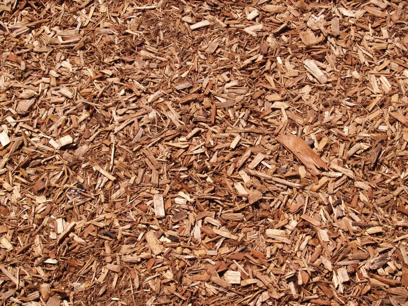 Mulching with Wood Chips