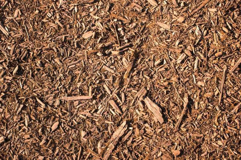 Layering Wood Chips